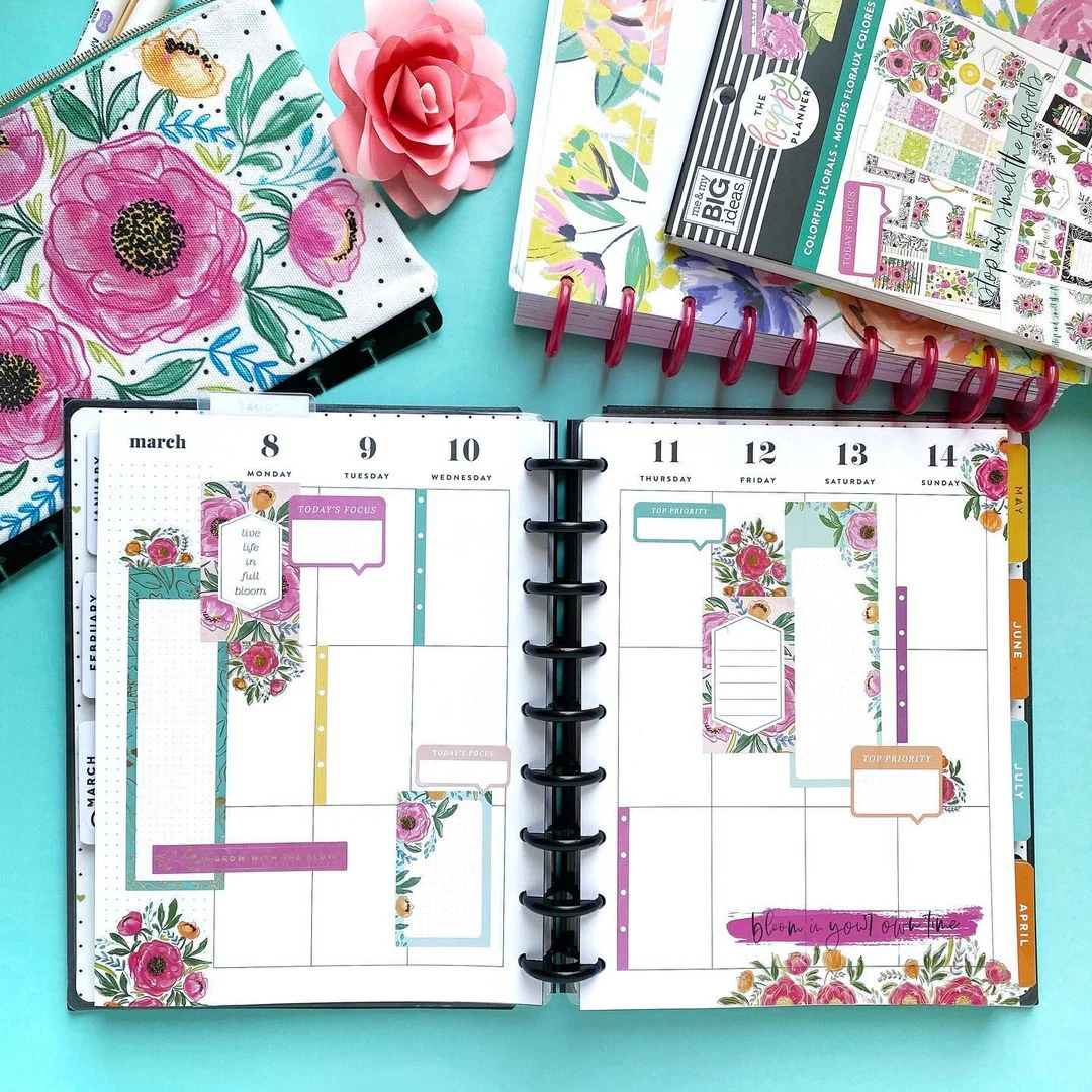 Value Pack Stickers - Colorful Florals - Image 3