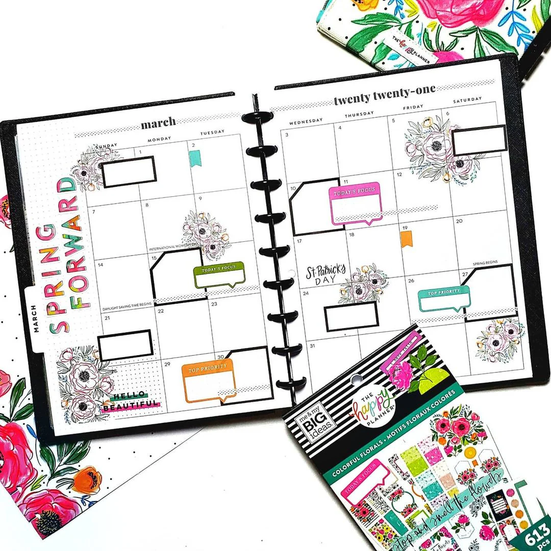 Value Pack Stickers - Colorful Florals - Image 6