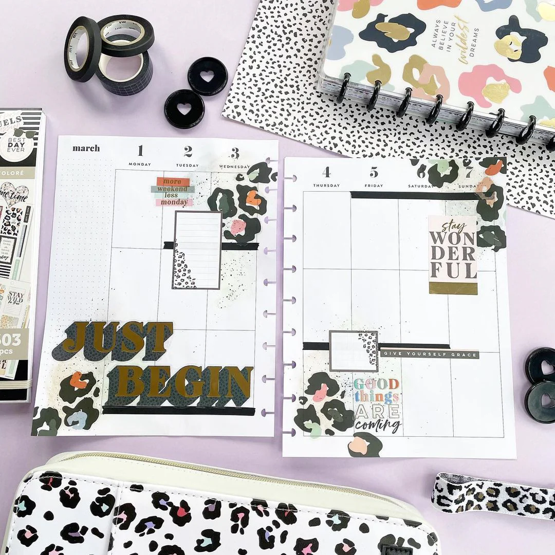 Value Pack Stickers - Colorful Leopard - Image 3