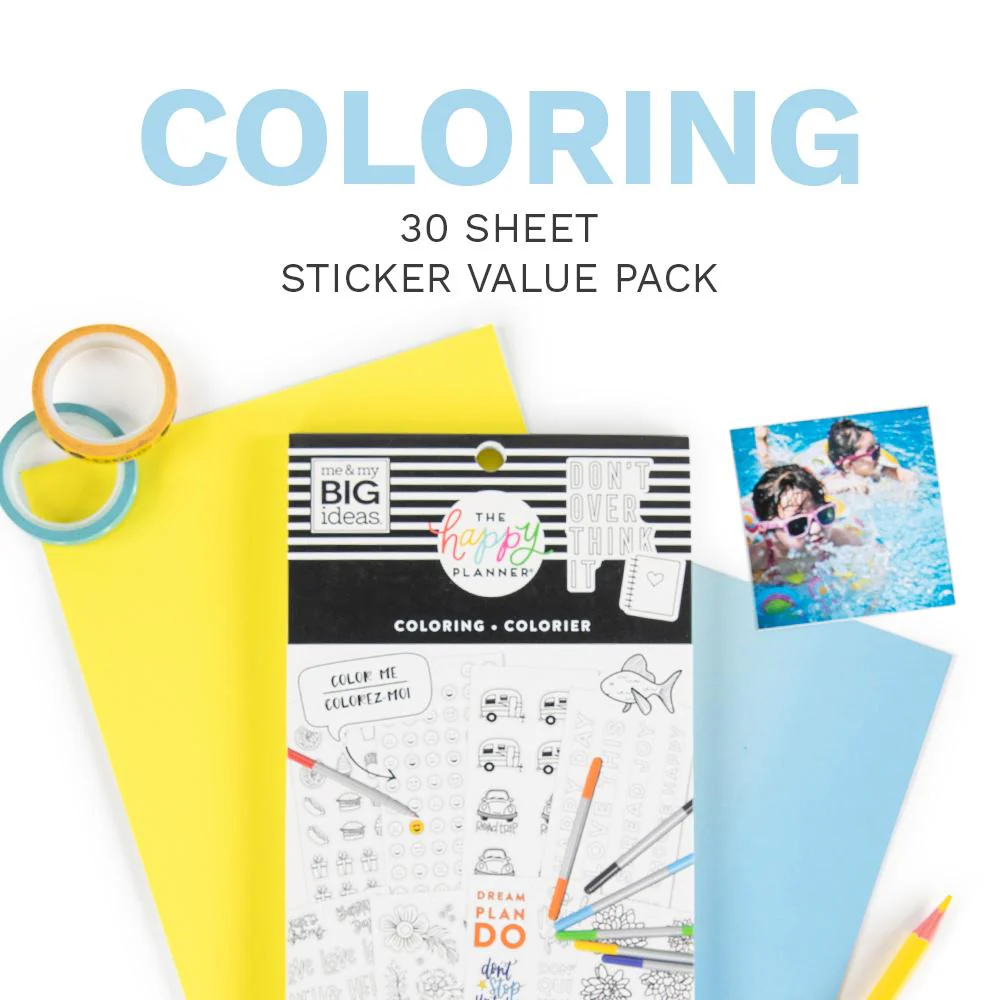 Value Pack Stickers - Color Your Own - Image 6
