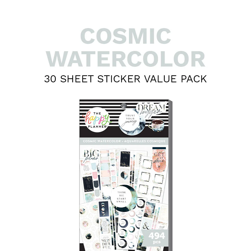 Value Pack Stickers - Cosmic Watercolor - Image 6