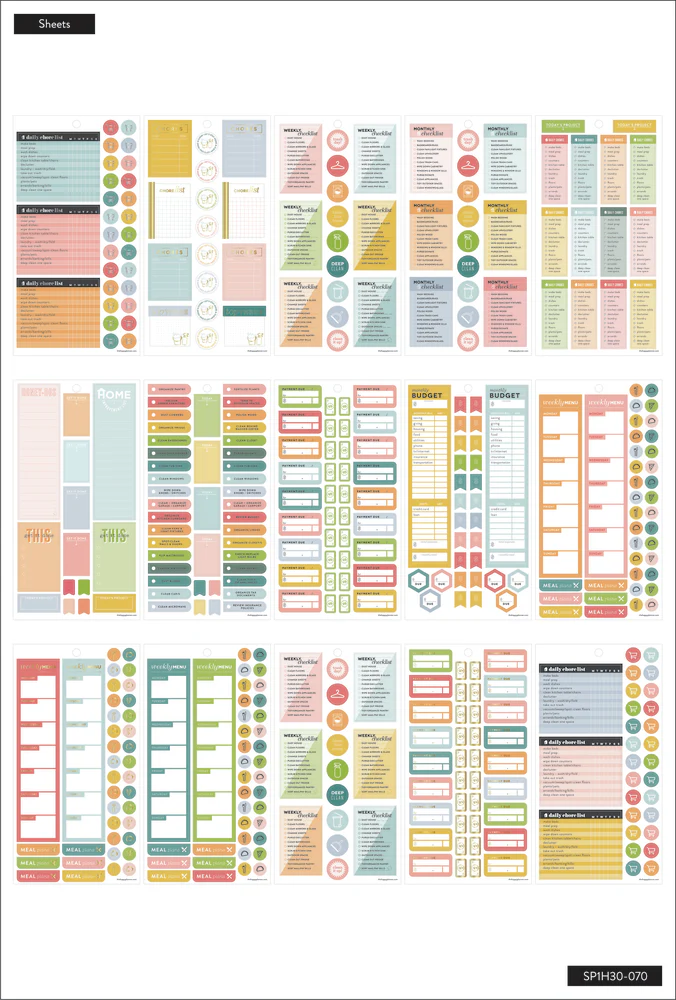 Value Pack Sticker - Daily Chores - Image 3