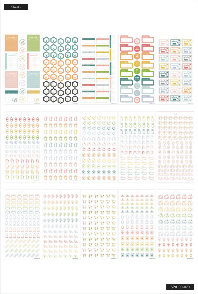 Value Pack Sticker - Daily Chores - Image 4