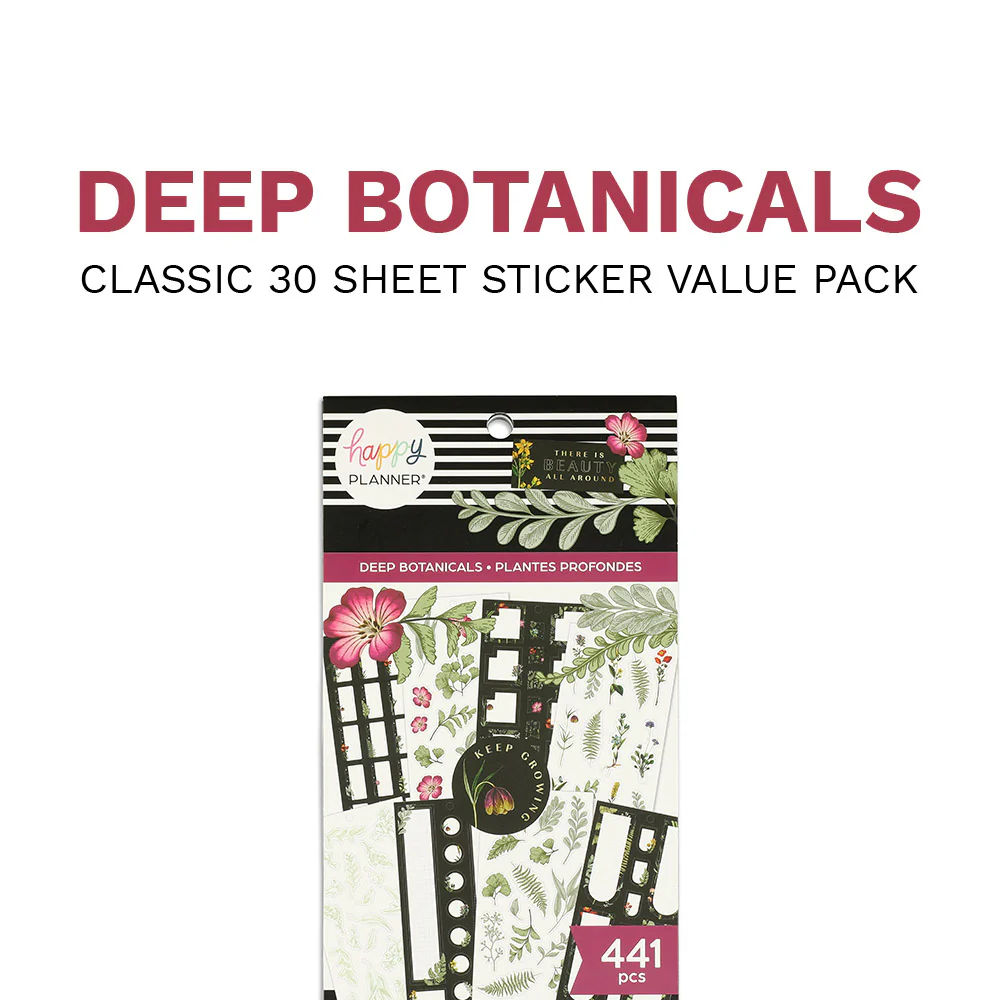 Value Pack Stickers - Deep Botanicals Floral - Image 7