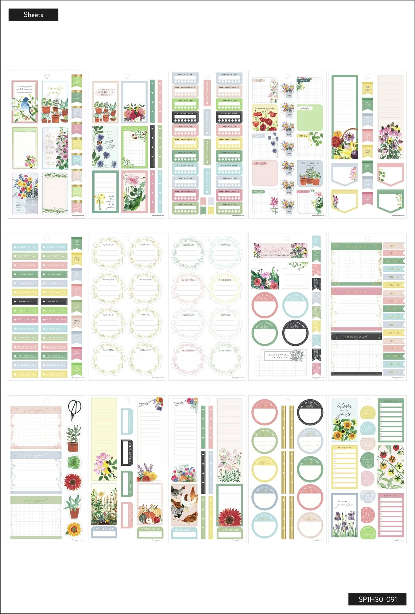 Value Pack Stickers - Don't Stop Growing - Image 3