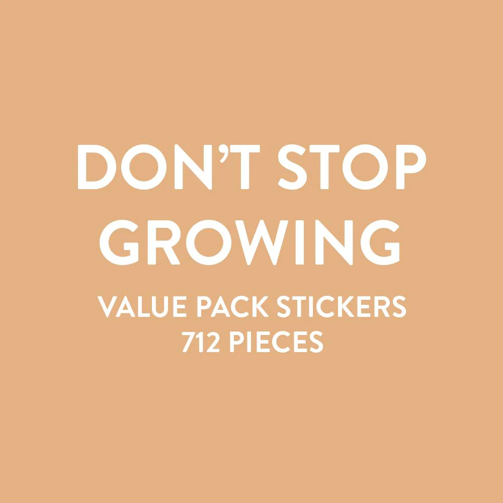 Value Pack Stickers - Don't Stop Growing - Image 4