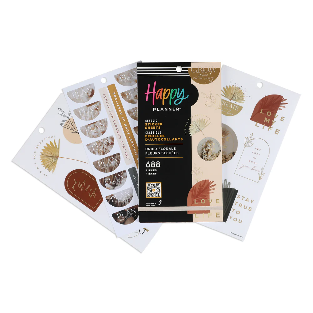 Dried Florals - Value Pack Stickers - Image 2