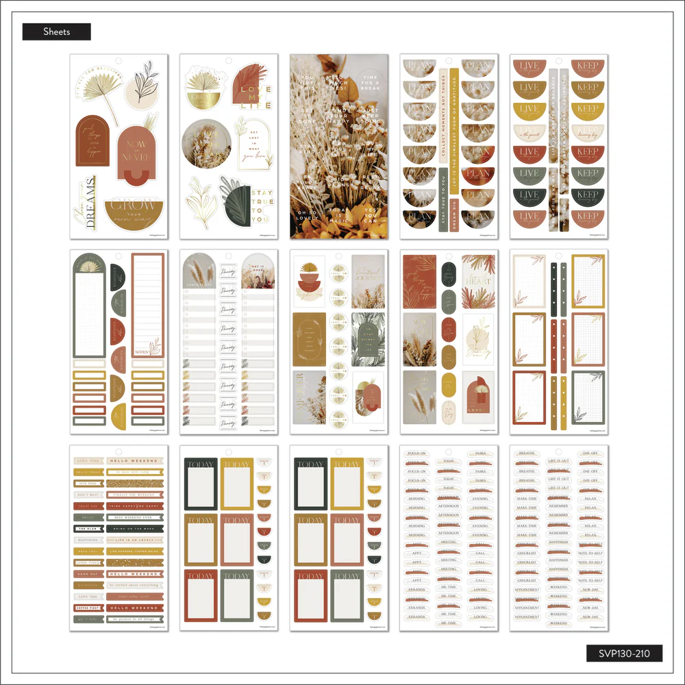Dried Florals - Value Pack Stickers - Image 4