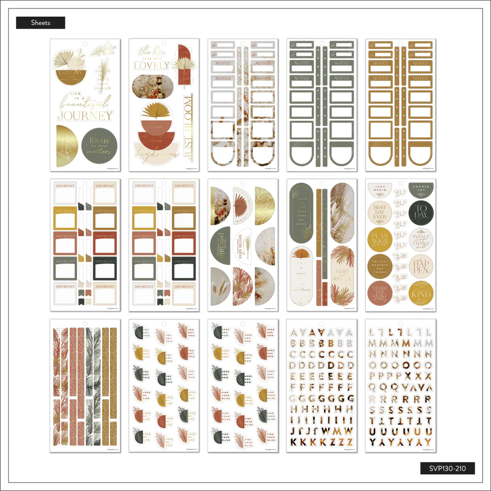 Dried Florals - Value Pack Stickers - Image 5