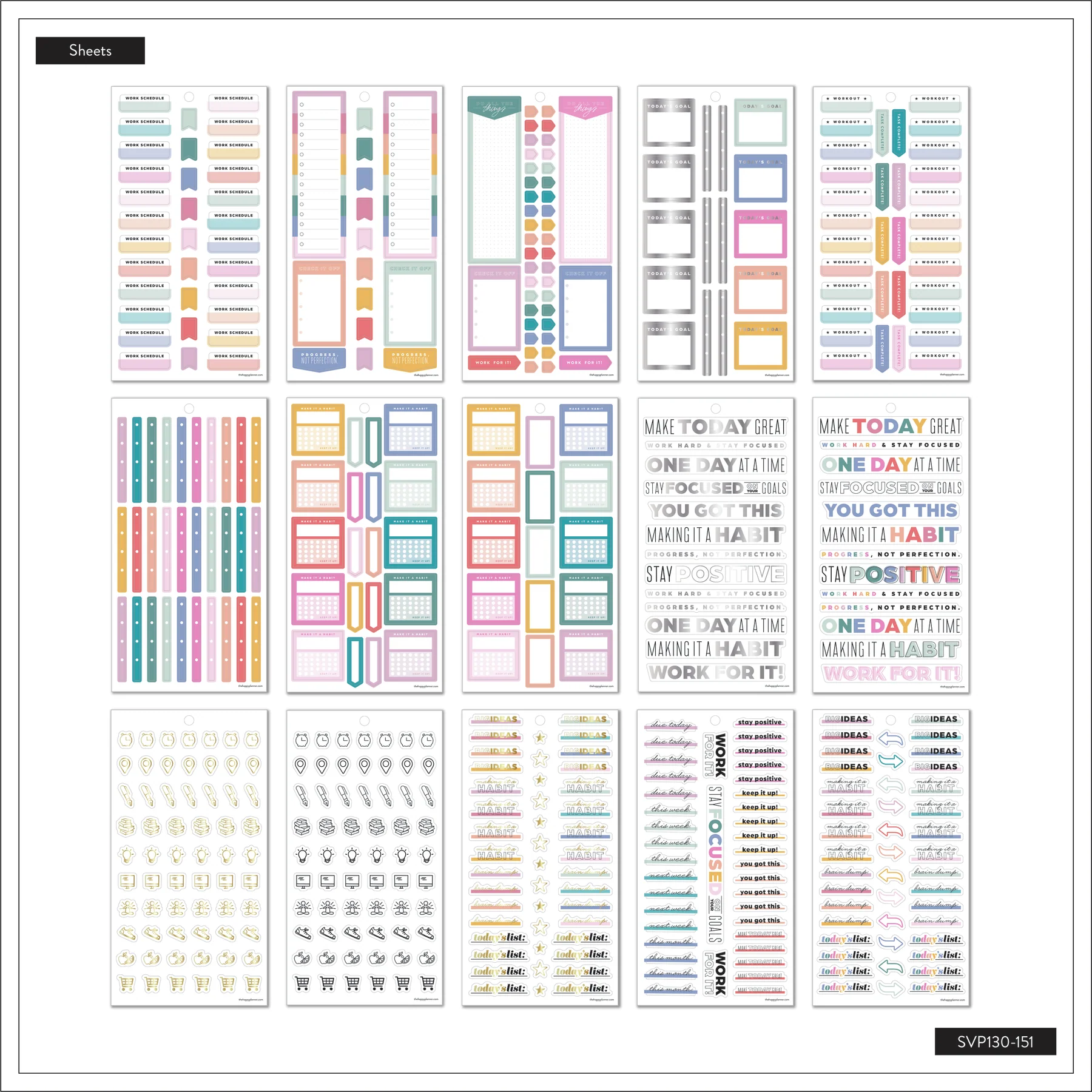 Value Pack Stickers - Essentials Trackers & Checklists - Image 6