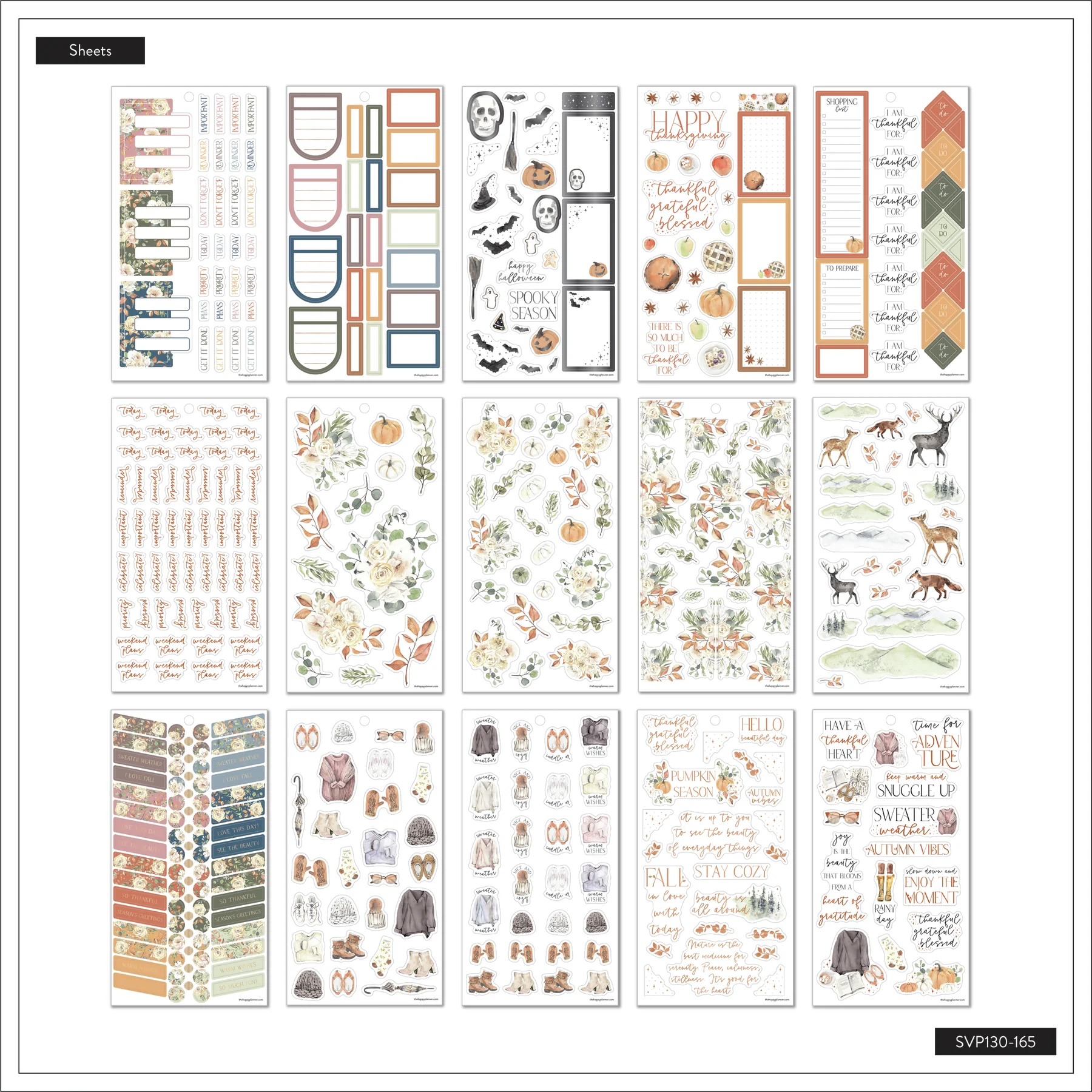 Value Pack Stickers - Fall Harvest - Image 8