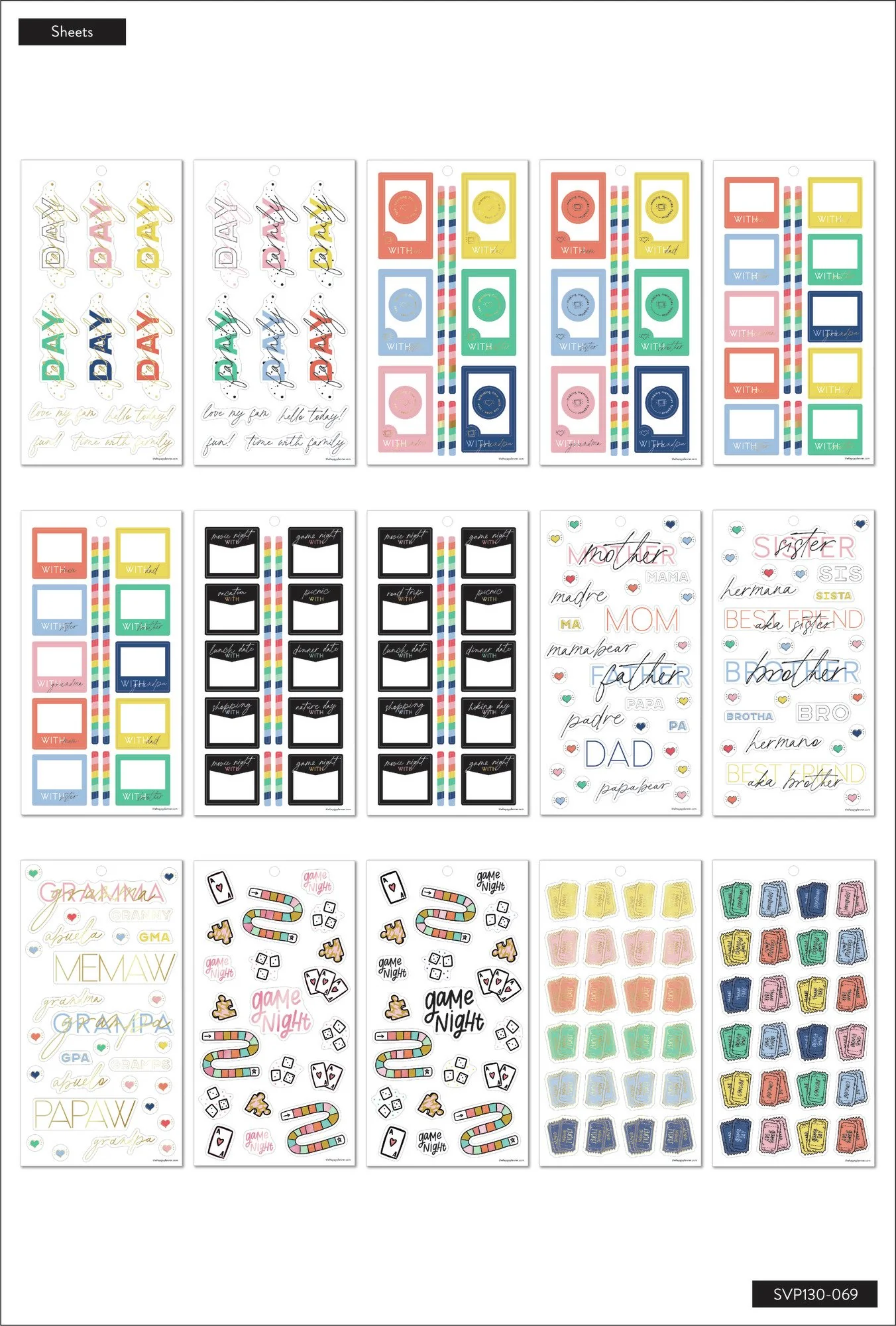 Value Pack Stickers - Family - Image 4