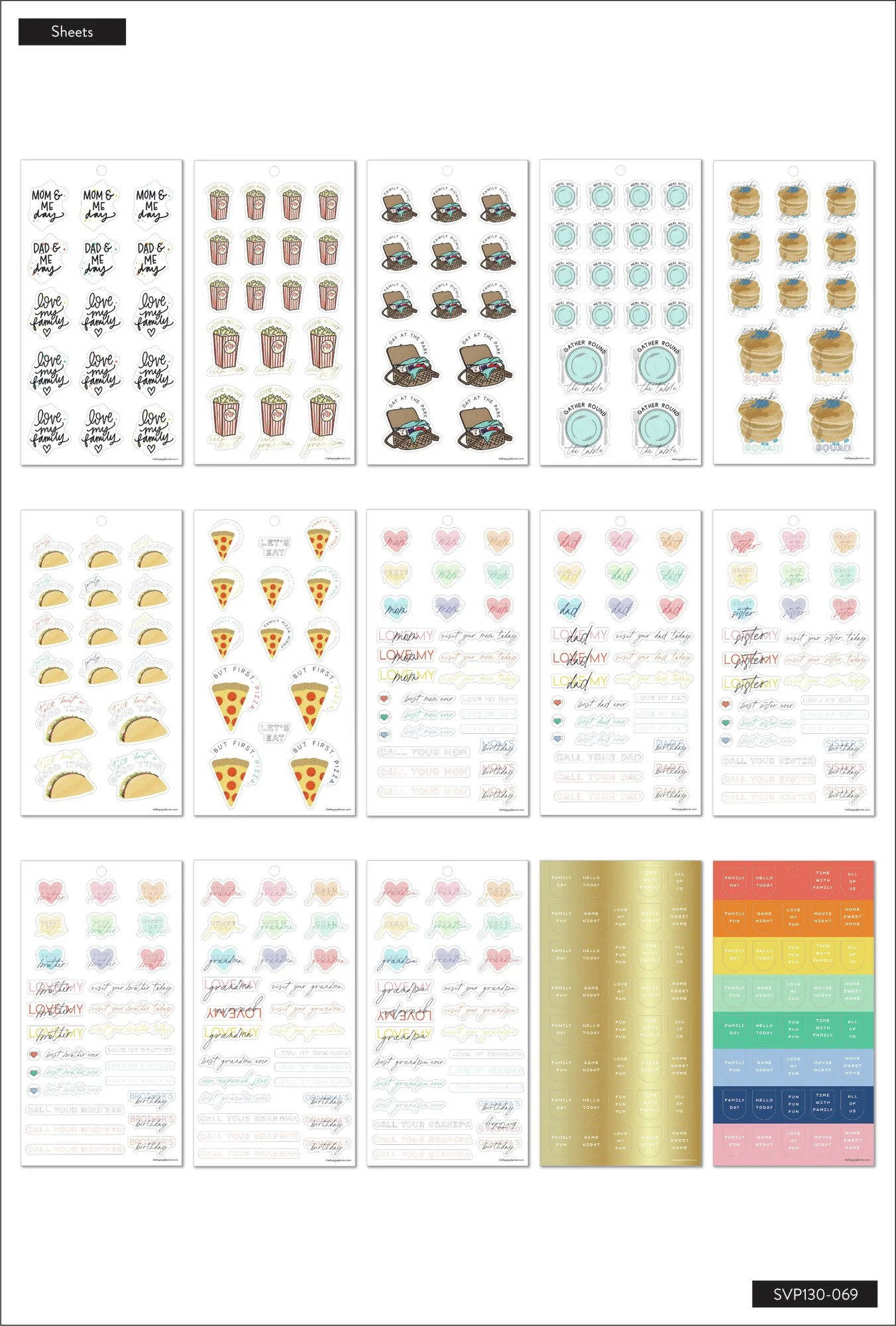 Value Pack Stickers - Family - Image 5