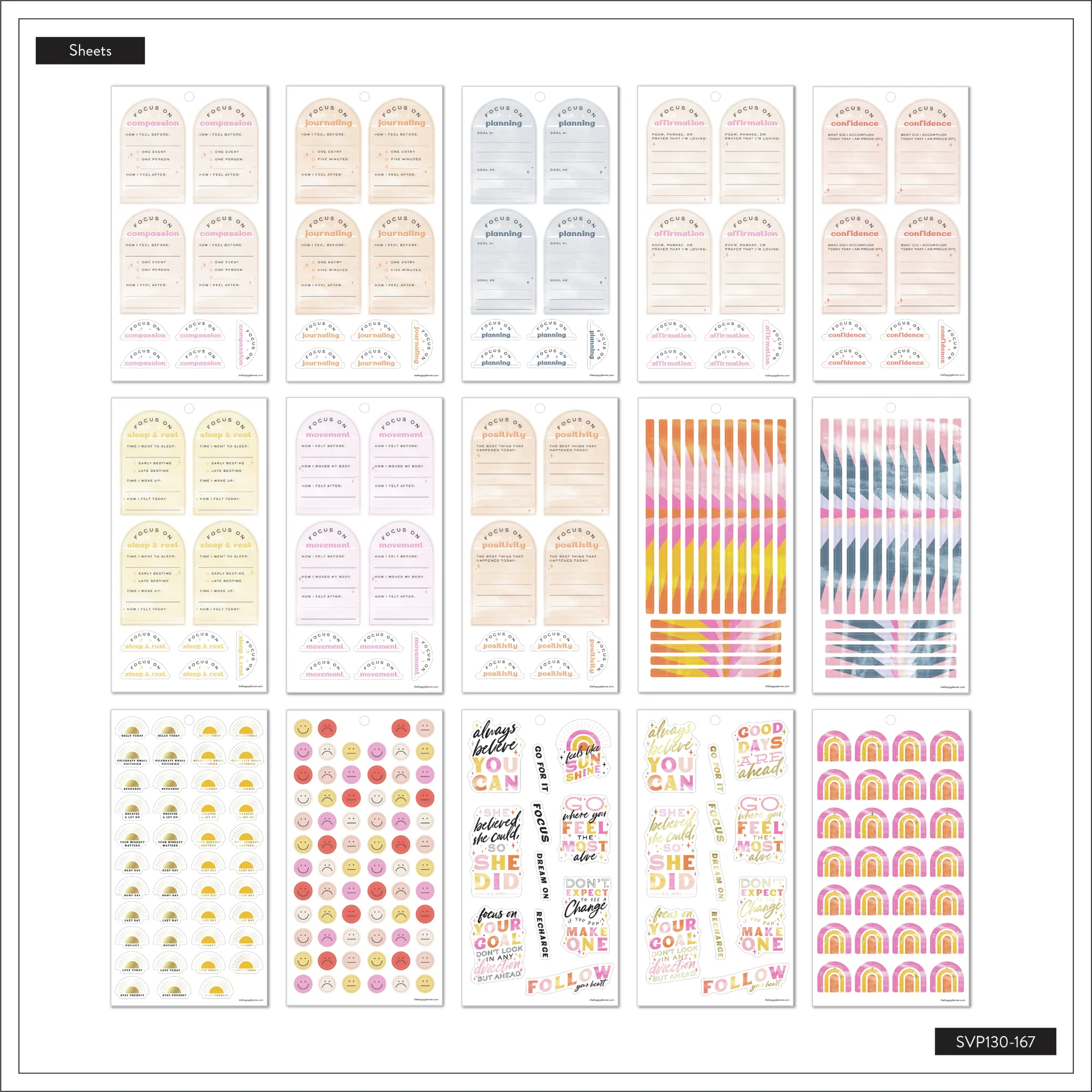 Value Pack Stickers - Feels Like Sunshine - Big - Image 6