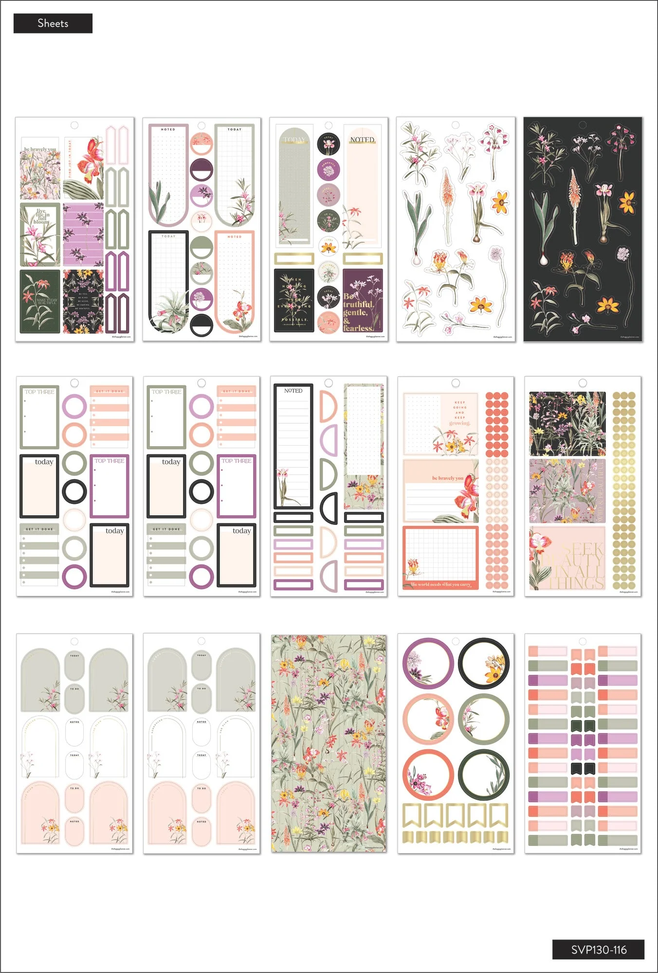 Value Pack Stickers - Fresh Botanicals - Image 3