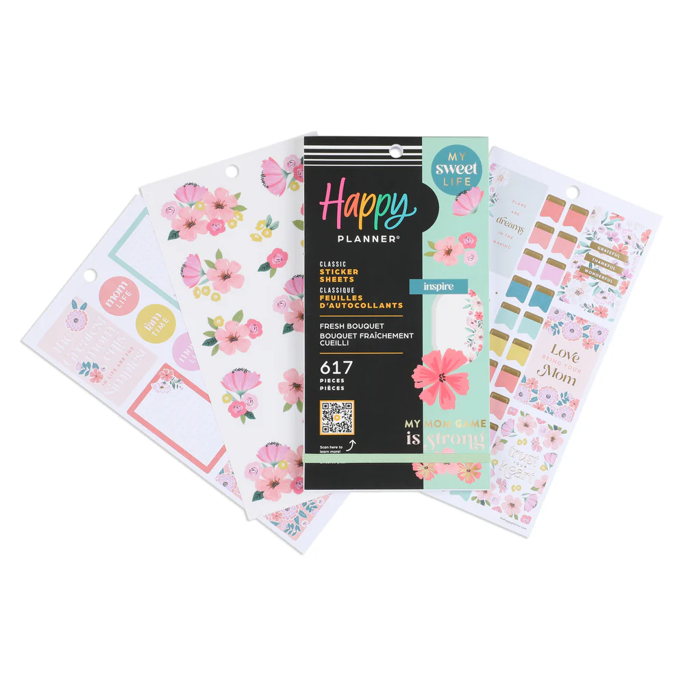 Mom's Fresh Bouquet - Value Pack Stickers - Image 2