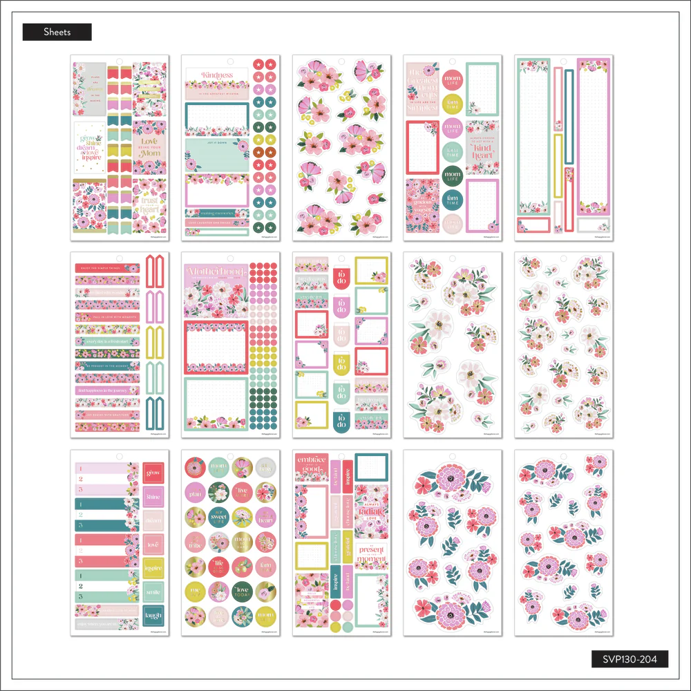 Mom's Fresh Bouquet - Value Pack Stickers - Image 5