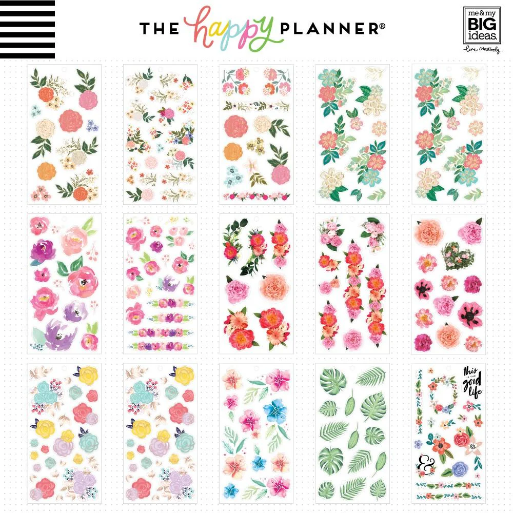 Value Pack Stickers - Fun Florals - Image 3