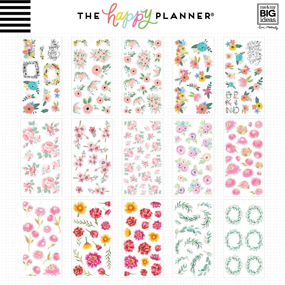 Value Pack Stickers - Fun Florals - Image 4