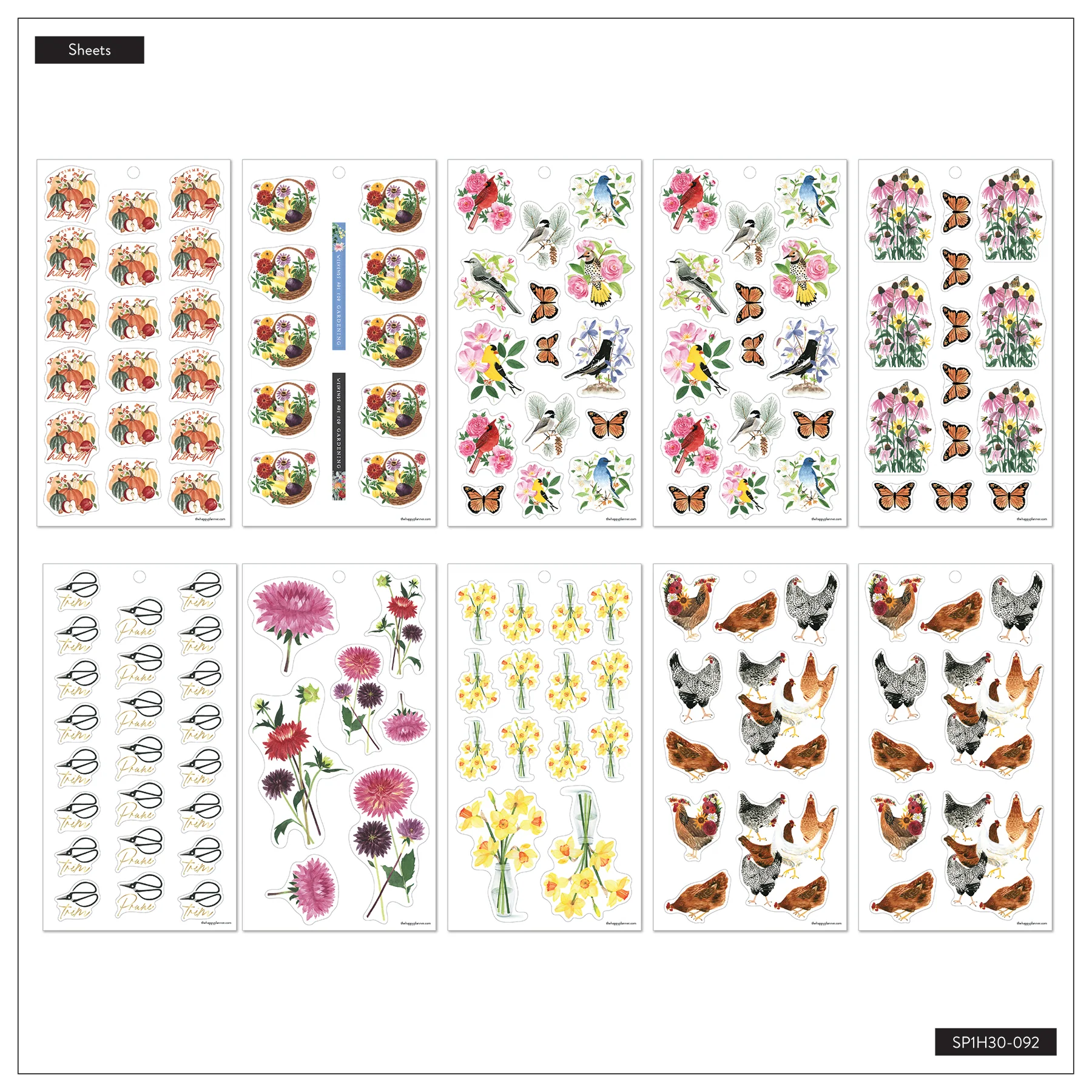 Value Pack Stickers - Garden Florals - Image 4