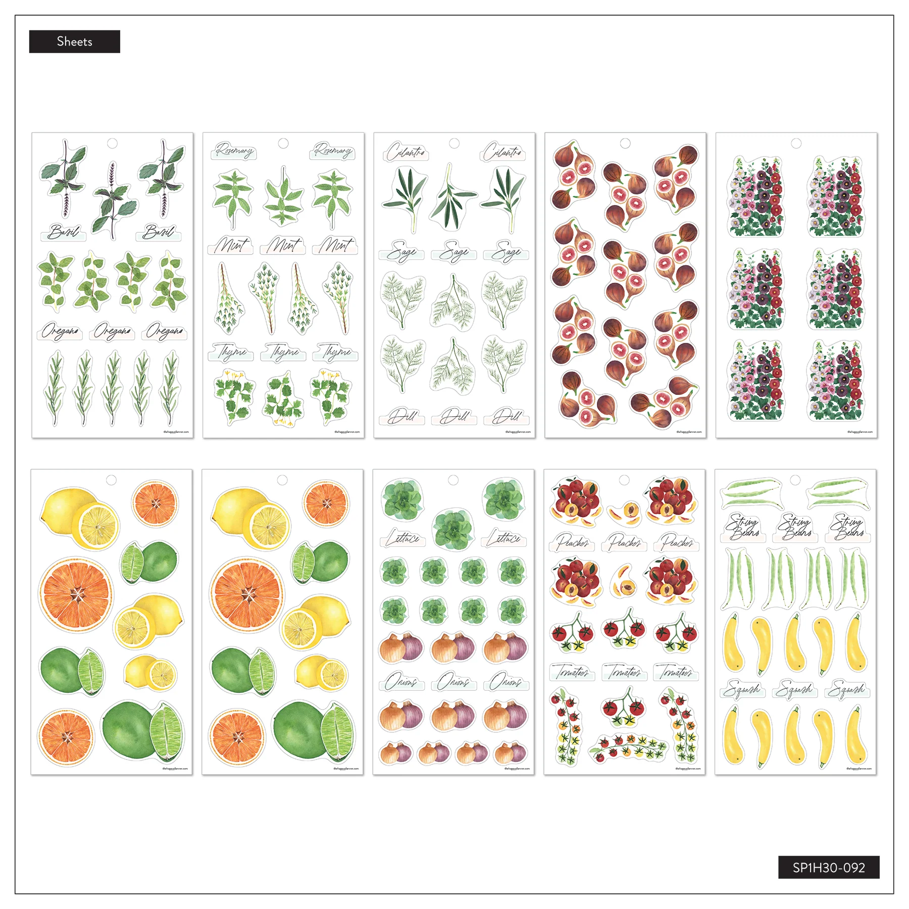 Value Pack Stickers - Garden Florals - Image 5