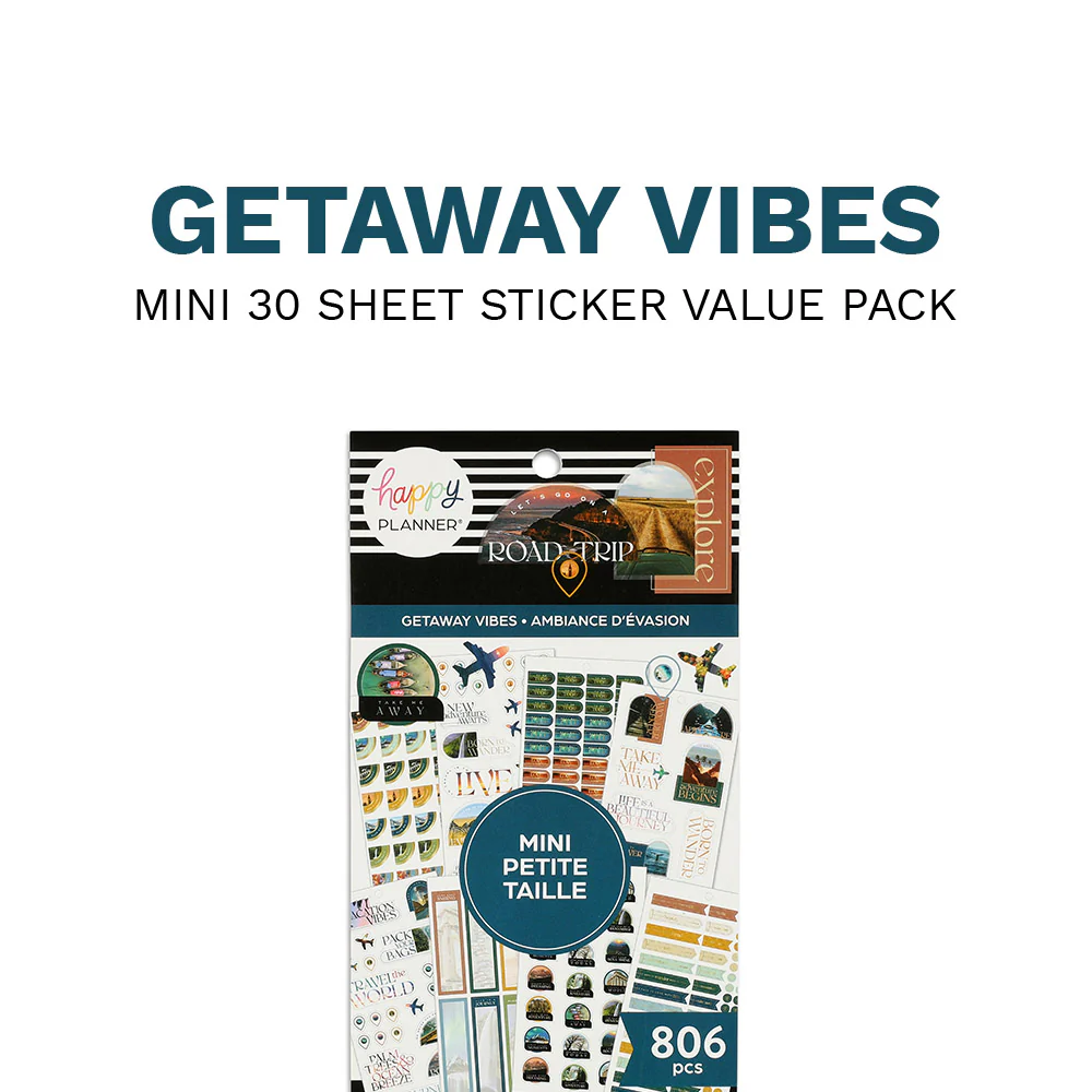 Value Pack Stickers - Getaway Vibes - Mini - Image 8