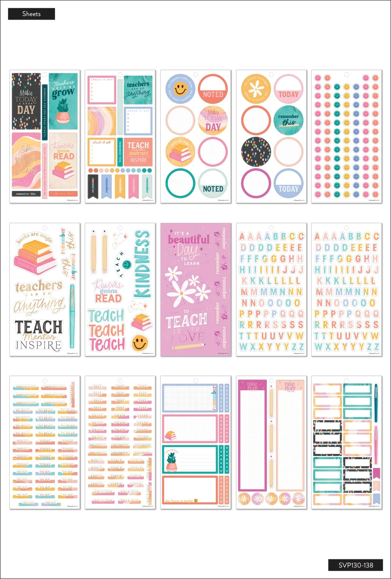 Value Pack Stickers Groovy Day Teacher - Big - Image 6