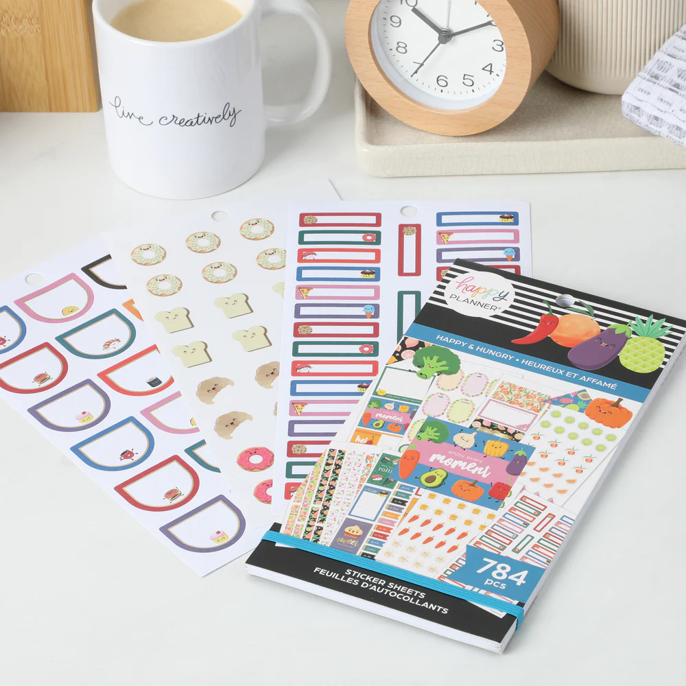 Value Pack Stickers - Happy & Hungry Food - Image 3