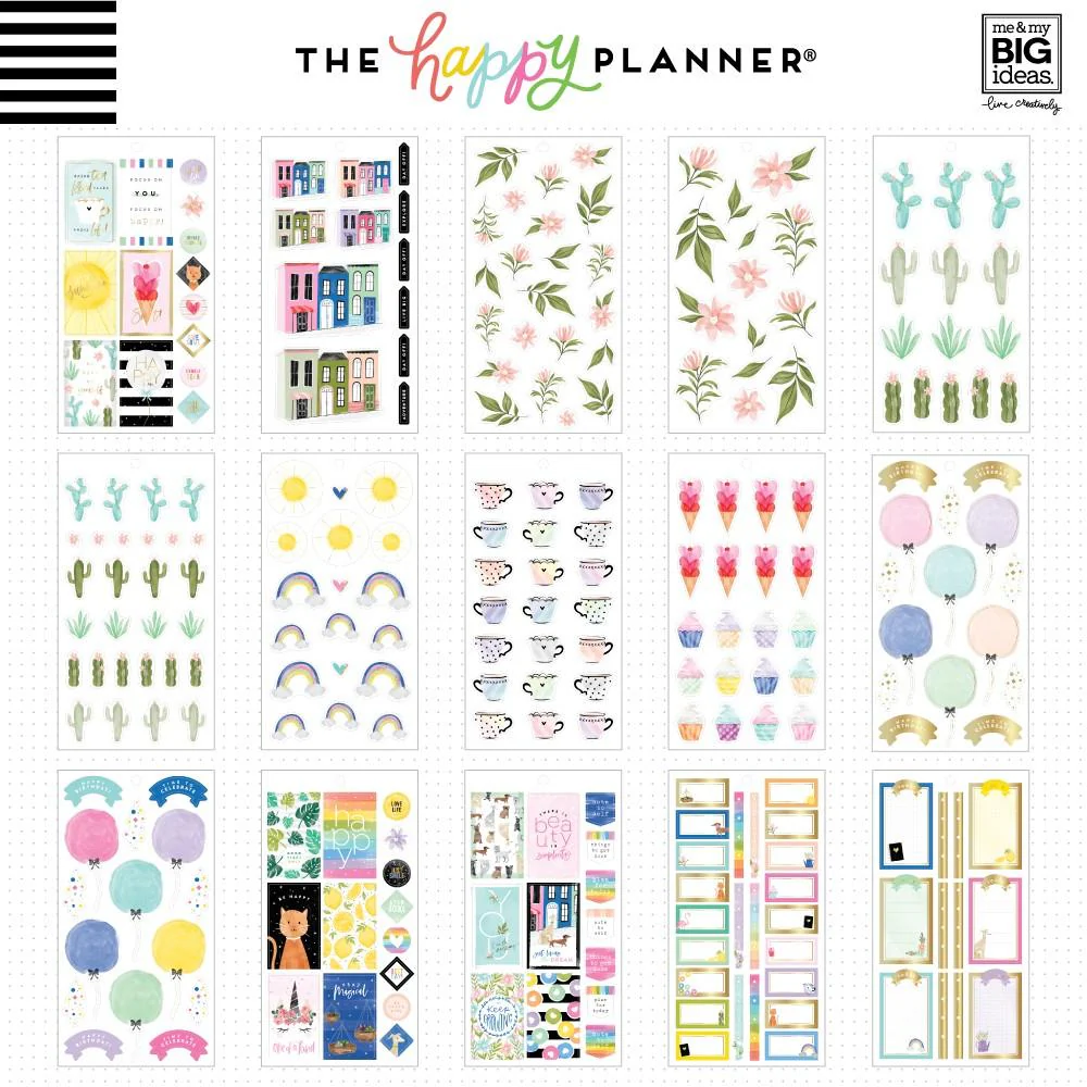 Value Pack Stickers - Happy Illustrations - Image 3