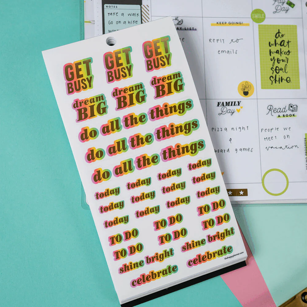 Value Pack Stickers - Happy Plans - Image 4