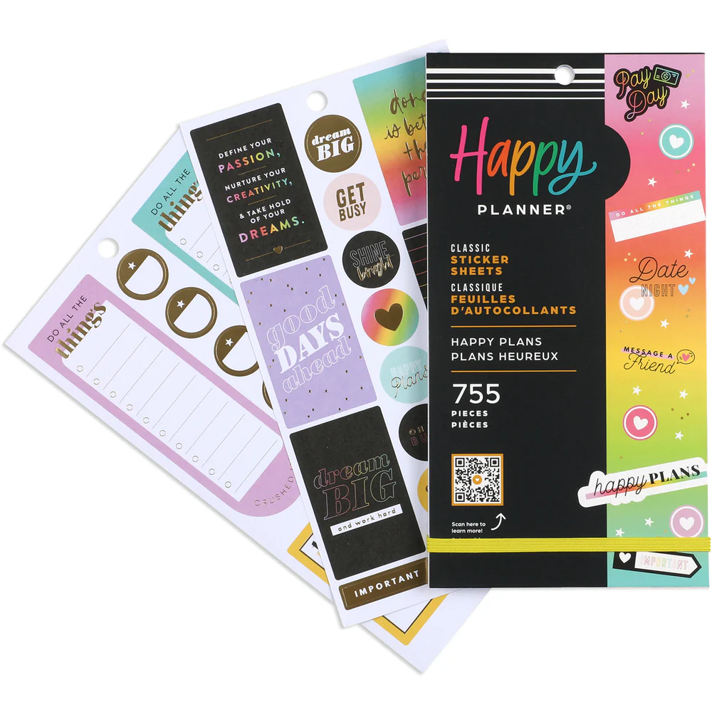 Value Pack Stickers - Happy Plans - Image 5