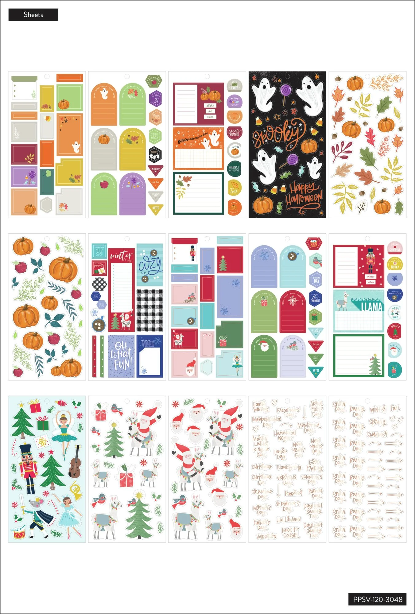 Value Pack Stickers - Happy Year - Image 2