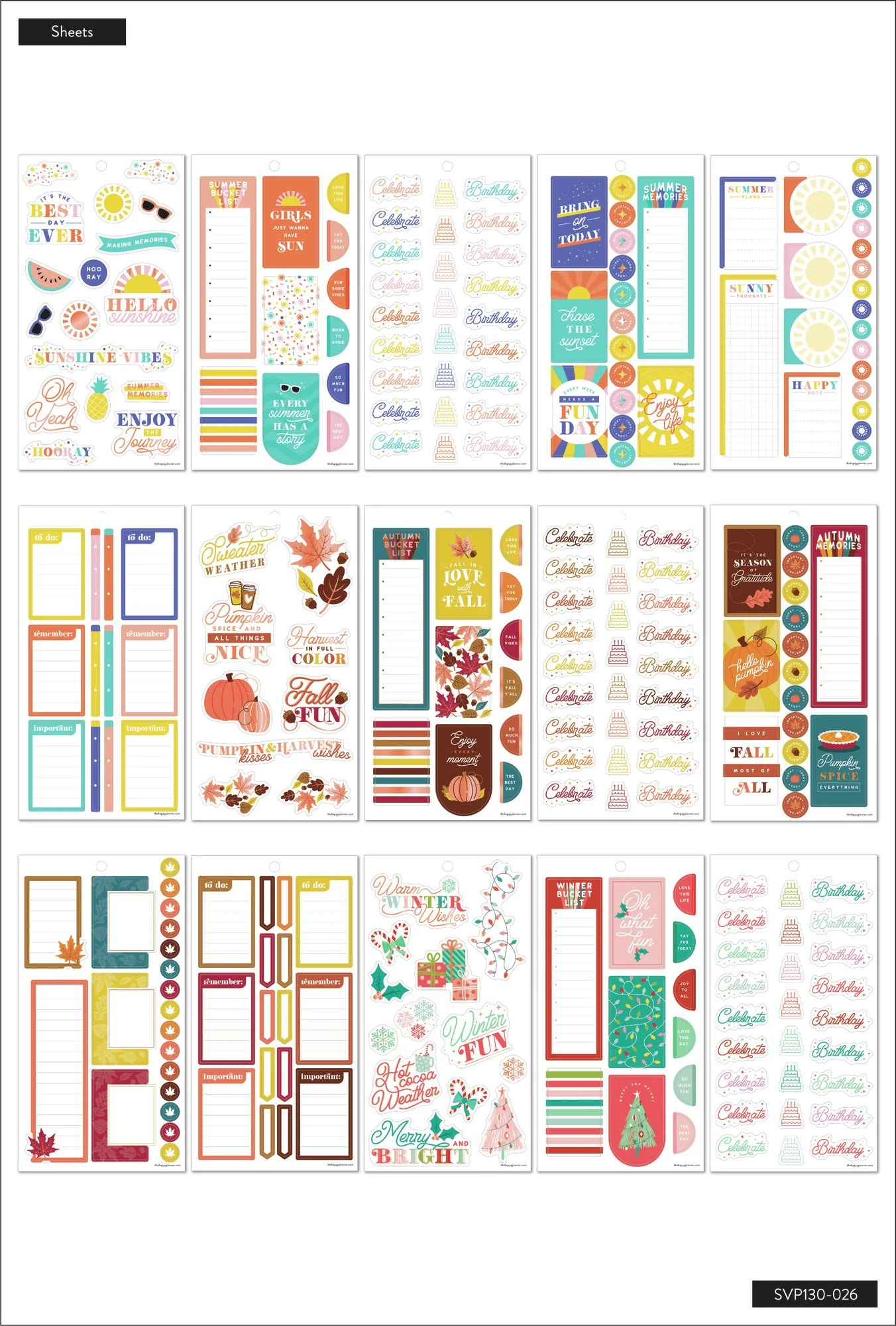 Value Pack Stickers - Hooray Seasons - Image 3