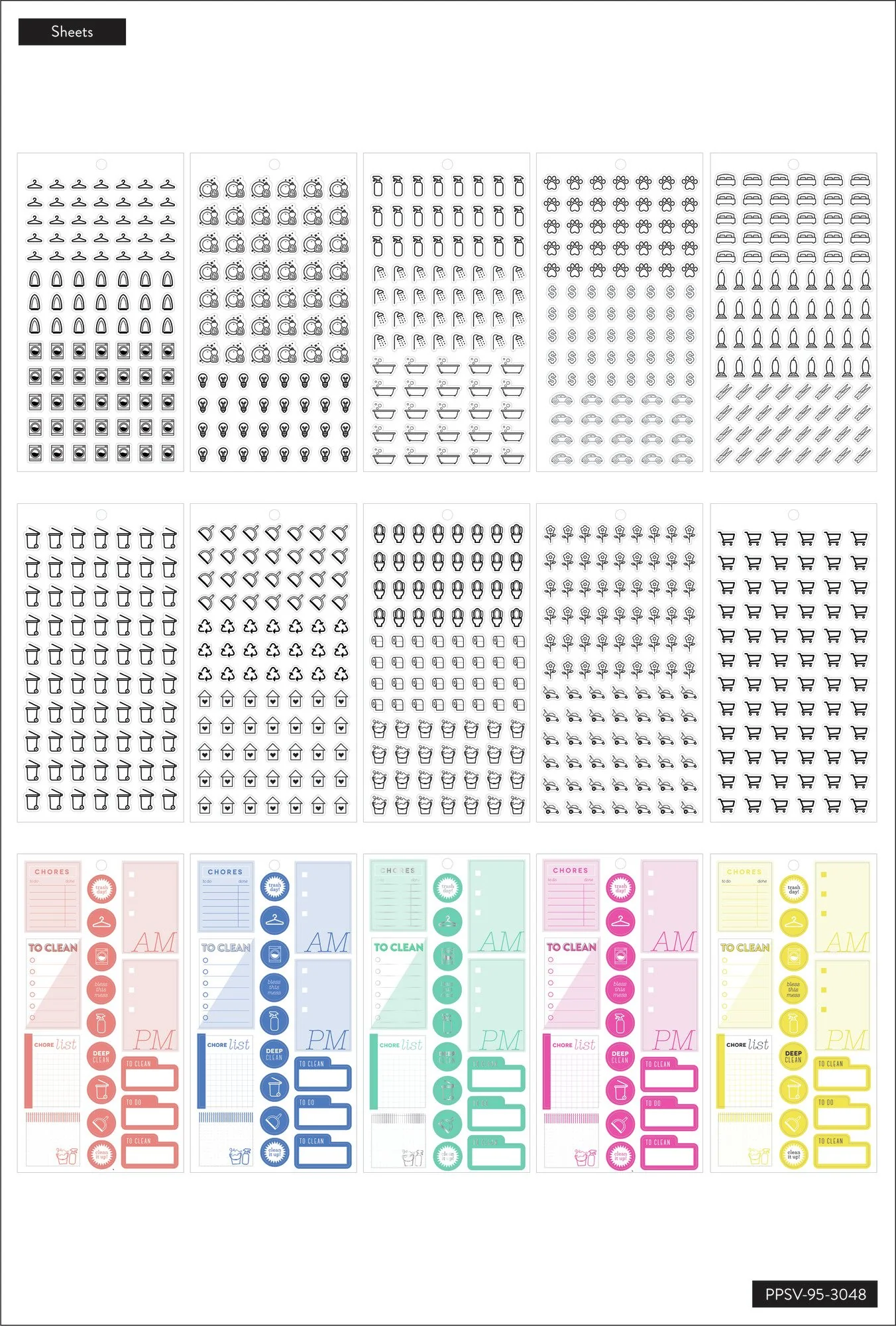 Value Pack Stickers - Household - Image 3