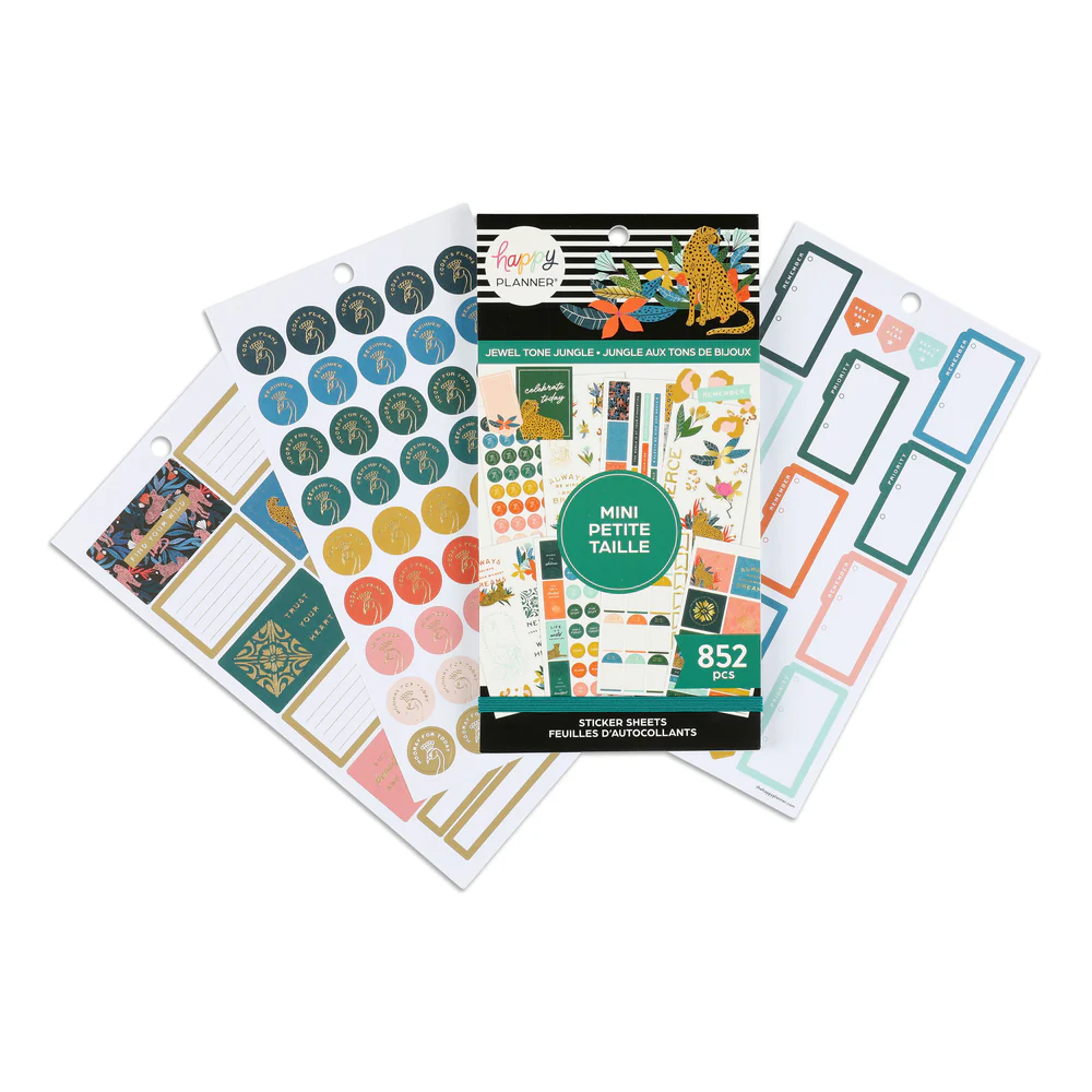 Value Pack Stickers - Jewel Tone Jungle - Mini - Image 2