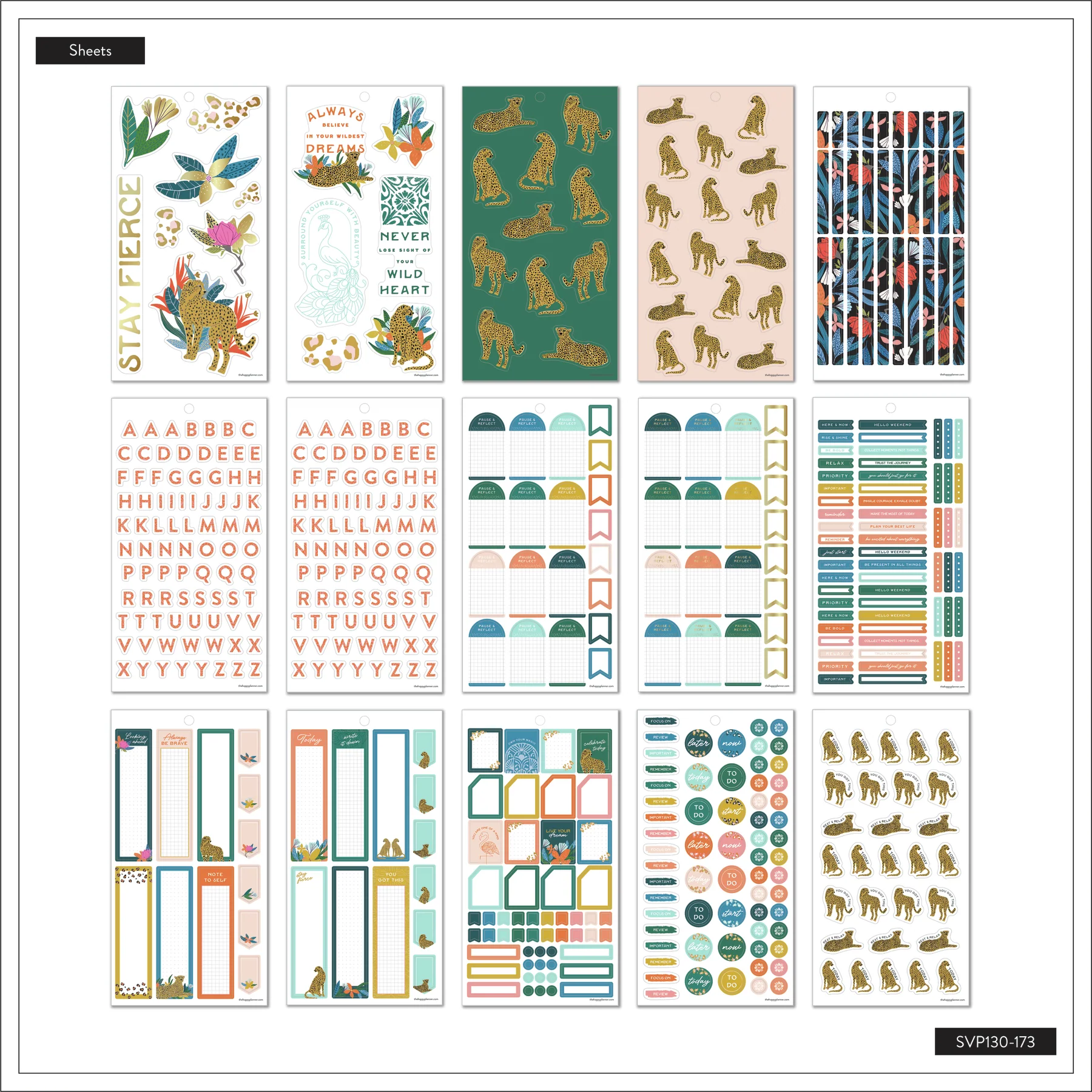 Value Pack Stickers - Jewel Tone Jungle - Mini - Image 7