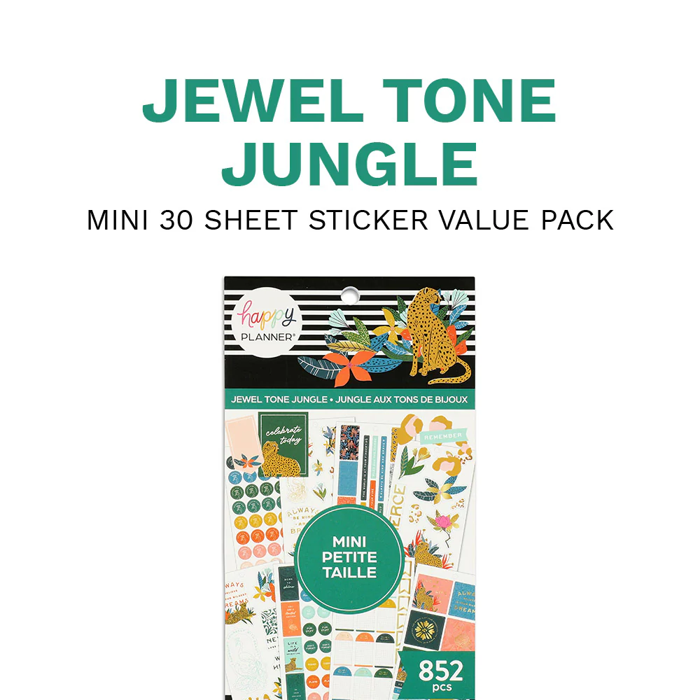 Value Pack Stickers - Jewel Tone Jungle - Mini - Image 8