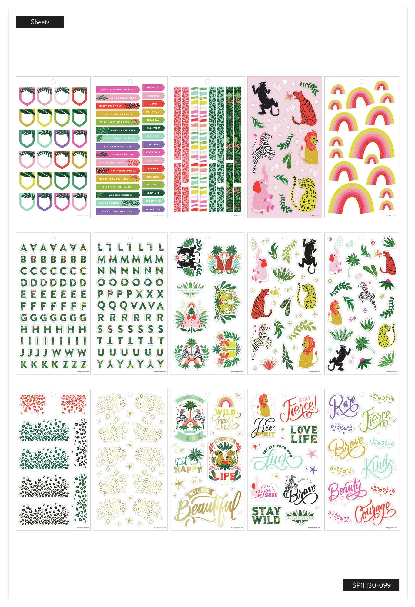 Value Pack Stickers - Jungle Vibes - Image 6