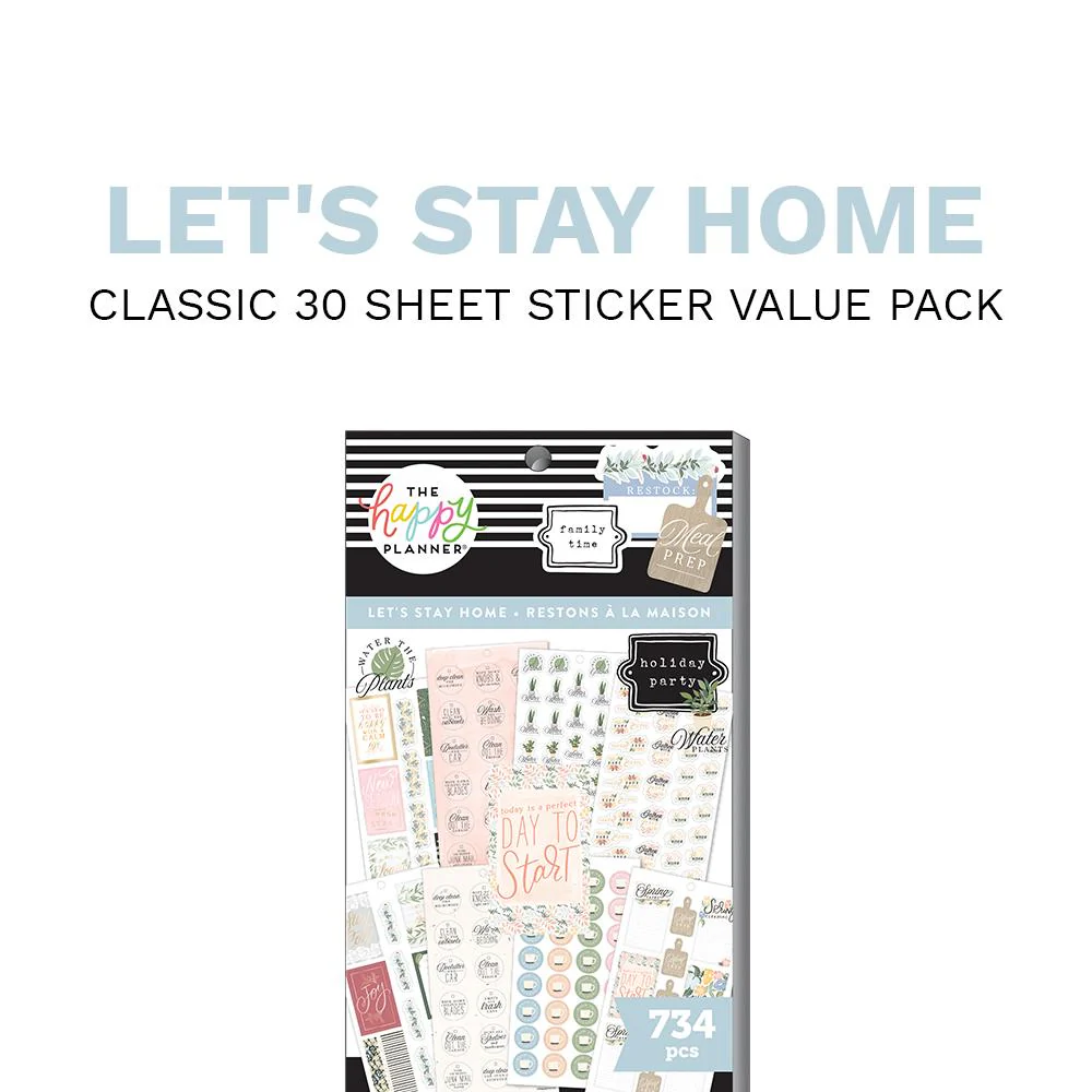 Value Pack Stickers - Let's Stay Home - Image 5