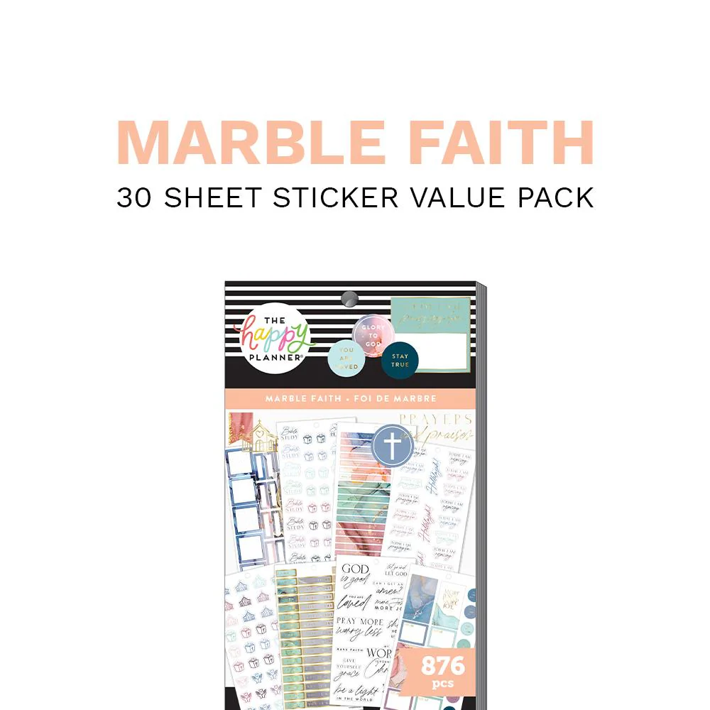Value Pack Stickers - Marble Faith - Image 8
