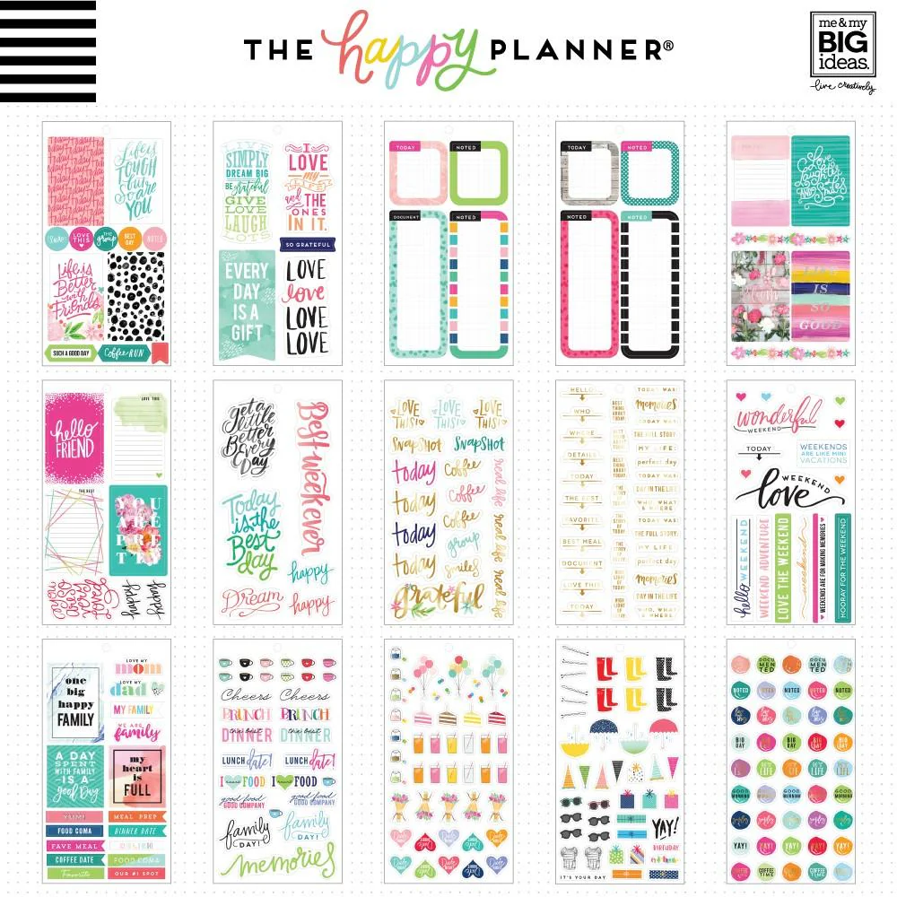 Value Pack Stickers - Memory Planning - BIG - Image 3