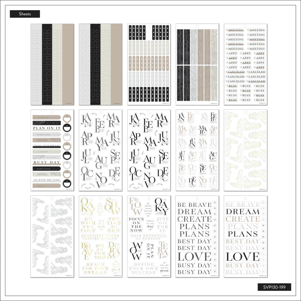 Modern Months - Value Pack Stickers - Mini - Image 6