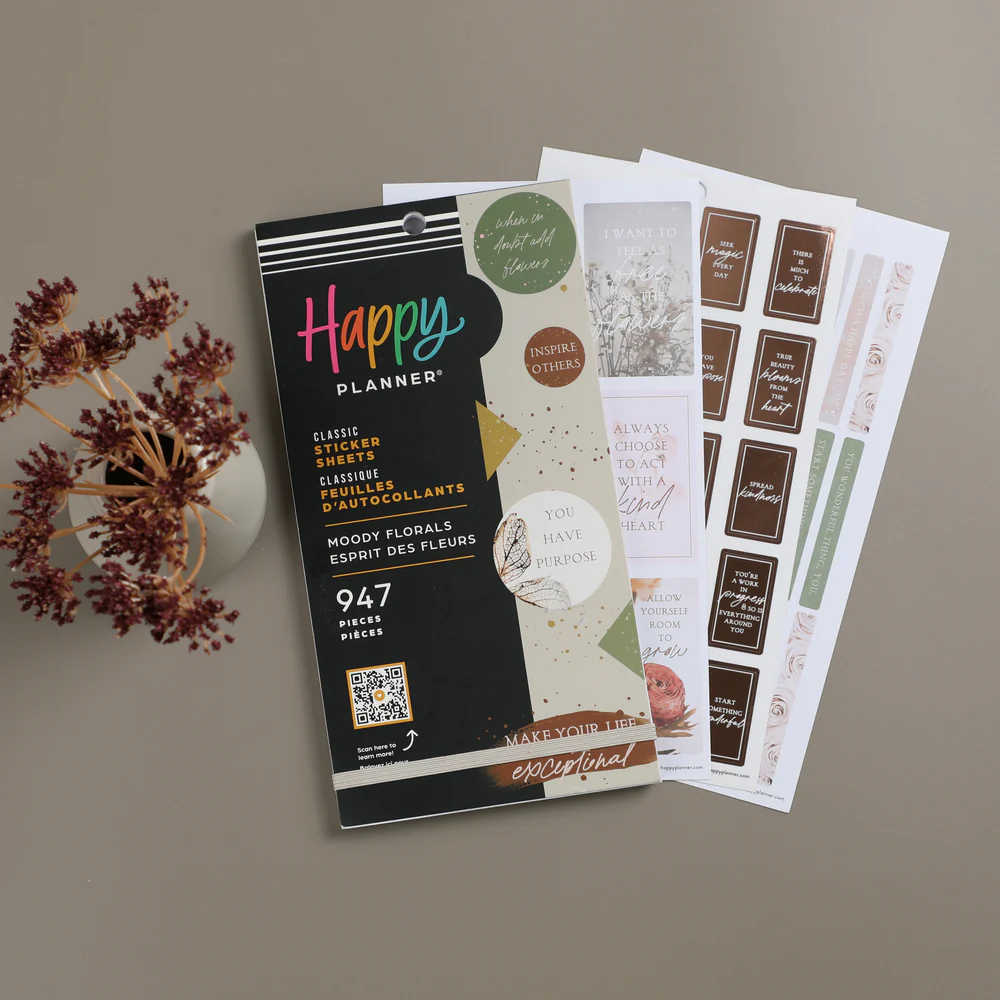 Moody Florals - Value Pack Stickers - Image 4