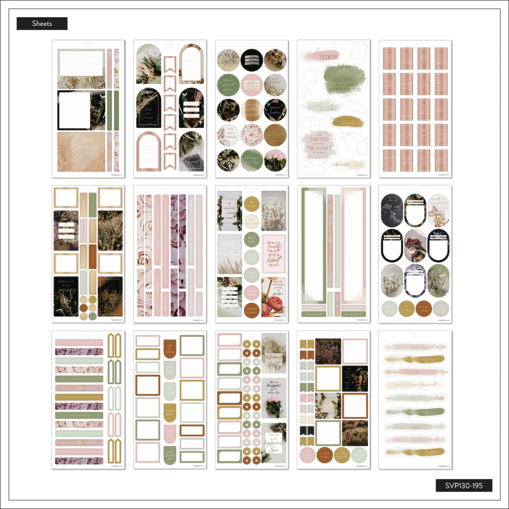 Moody Florals - Value Pack Stickers - Image 5