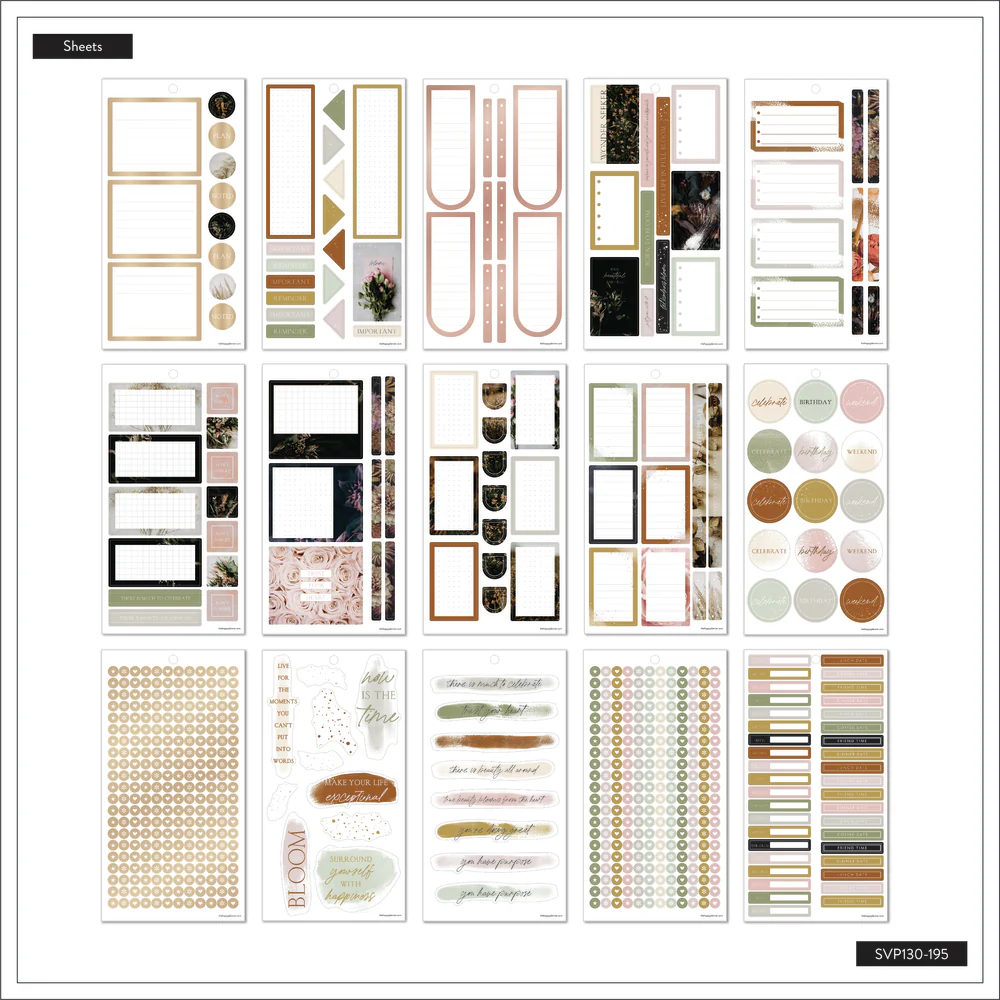 Moody Florals - Value Pack Stickers - Image 6