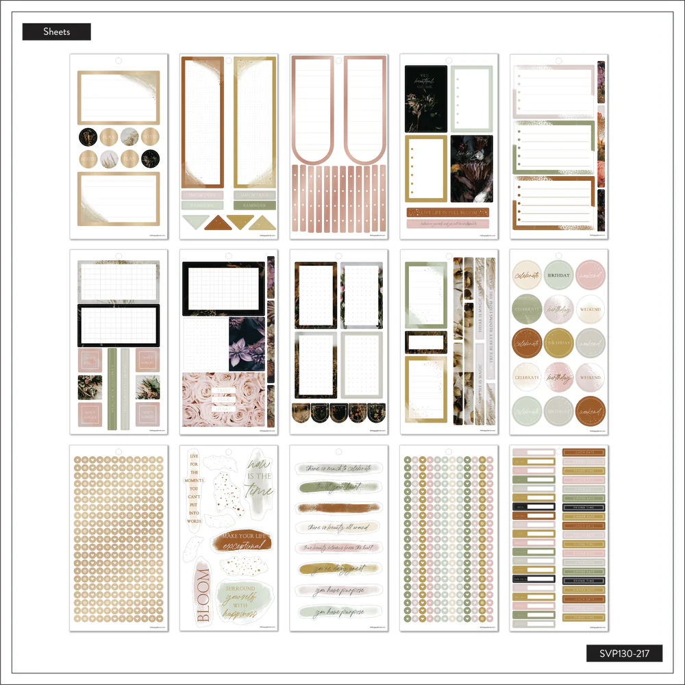Moody Florals - Value Pack Stickers - Big - Image 6