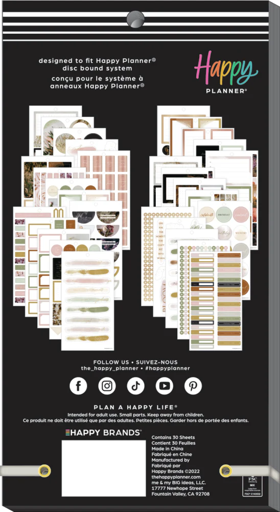 Moody Florals - Value Pack Stickers - Big - Image 7