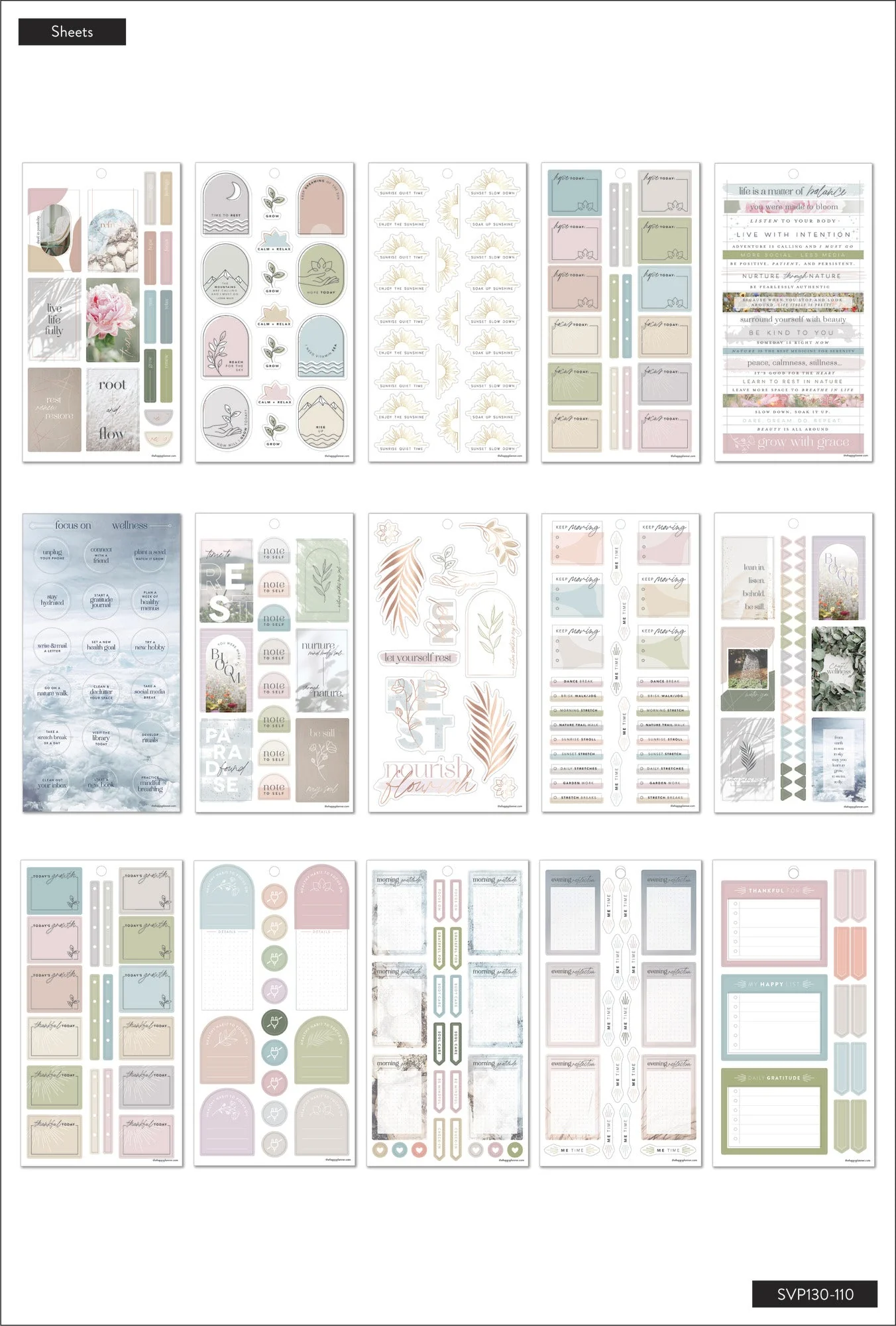 Value Pack Stickers - Nature of Wellness - Image 4
