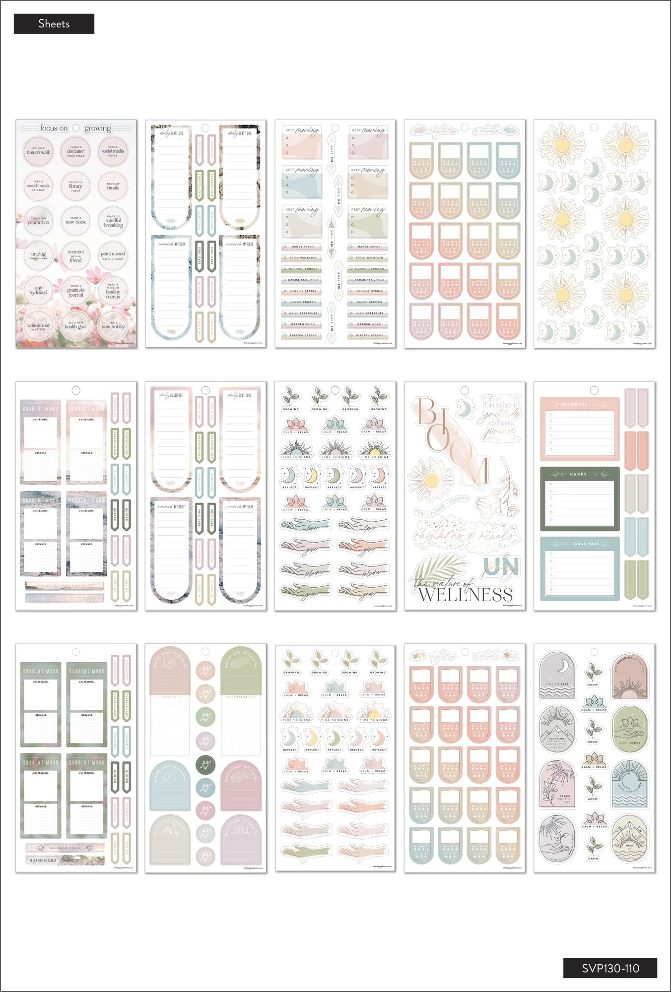 Value Pack Stickers - Nature of Wellness - Image 5