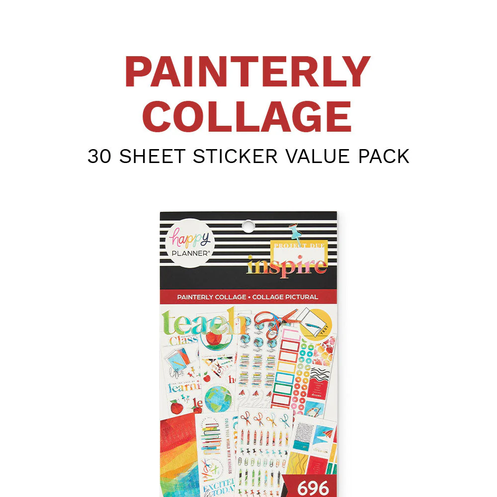 Value Pack Stickers - Painterly Collage - Image 7